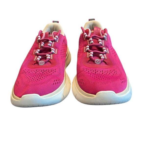 Cole Haan Zerogrand Journey Running Sneaker Shoe Fuchsia Pink Knit Athletic 9.5B - Picture 4 of 16
